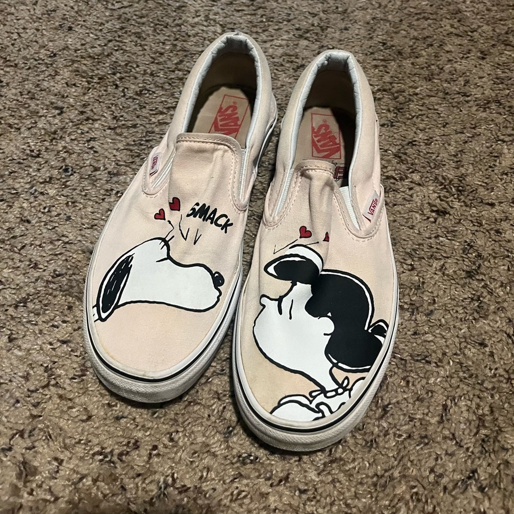 Limited edition Snoopy Vans slip-on